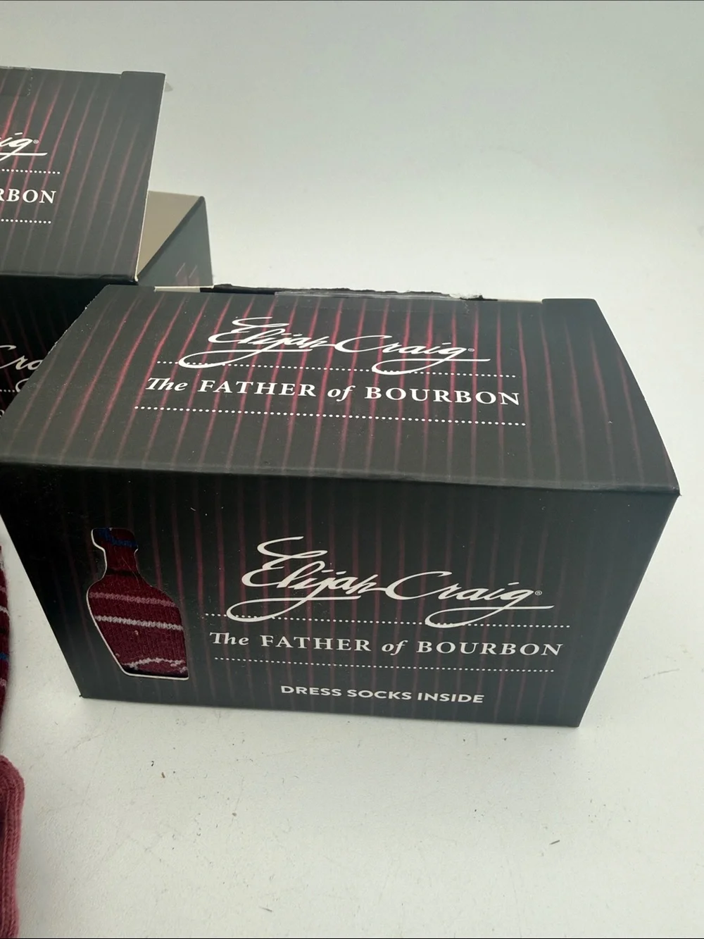 Elijah Craig Bourbon dress socks 2025 2 pairs New